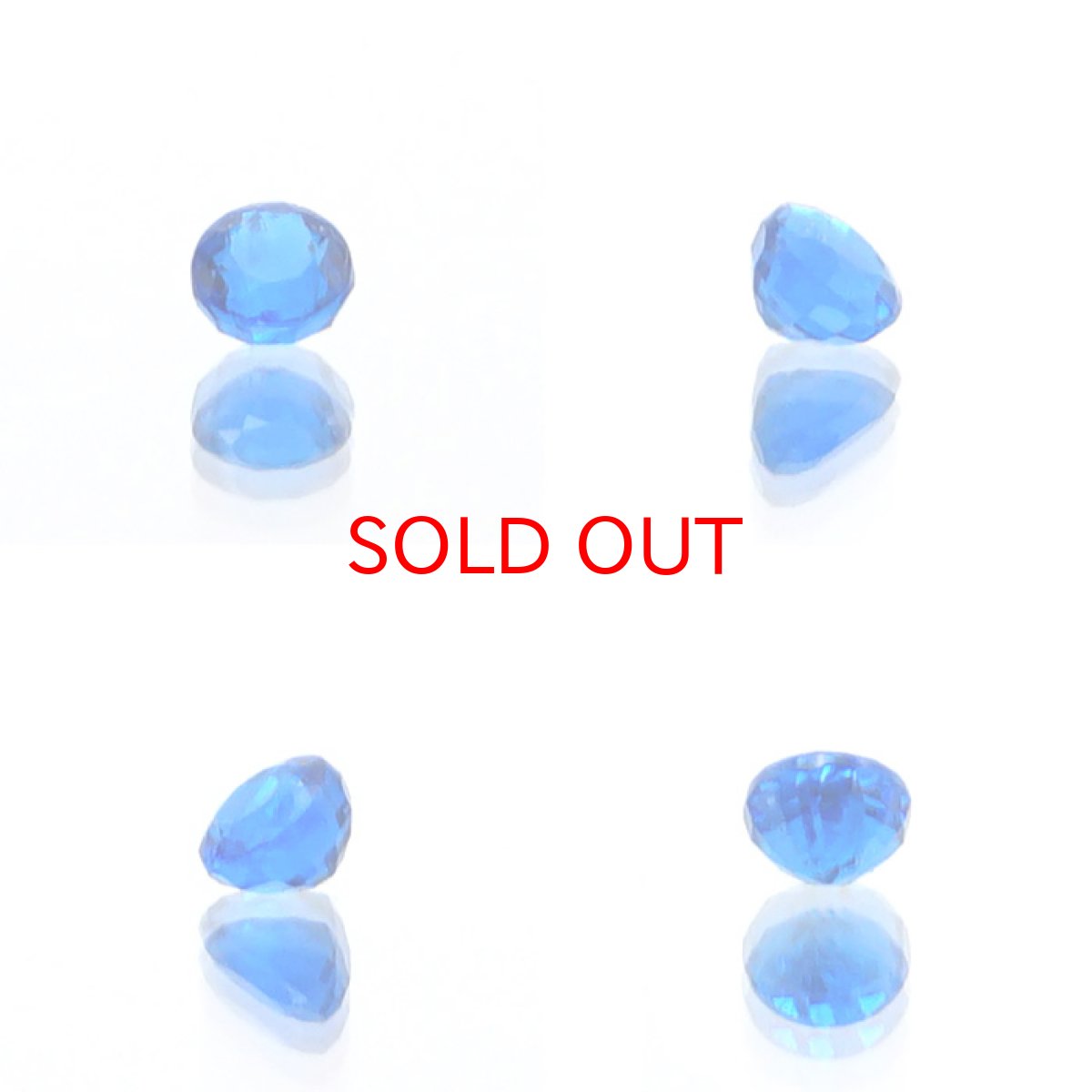 画像2: アウイナイト アウイン ルース 0.09ct ドイツ産 【一点物】 hauynite 藍方石 天然石 パワーストーン カラーストーン (2)