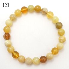 画像4: イエローオパール ブレスレット  8mm オーストラリア産 一点物 Yellow Opal 10月 誕生石 天然石ブレスレット アクセサリー お守り 浄化 天然石 パワーストーン カラーストーン (4)