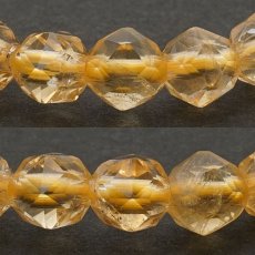 画像2: シトリン スターカットブレスレット 6mm ブラジル産 黄水晶 Citrine 天然石 パワーストーン (2)