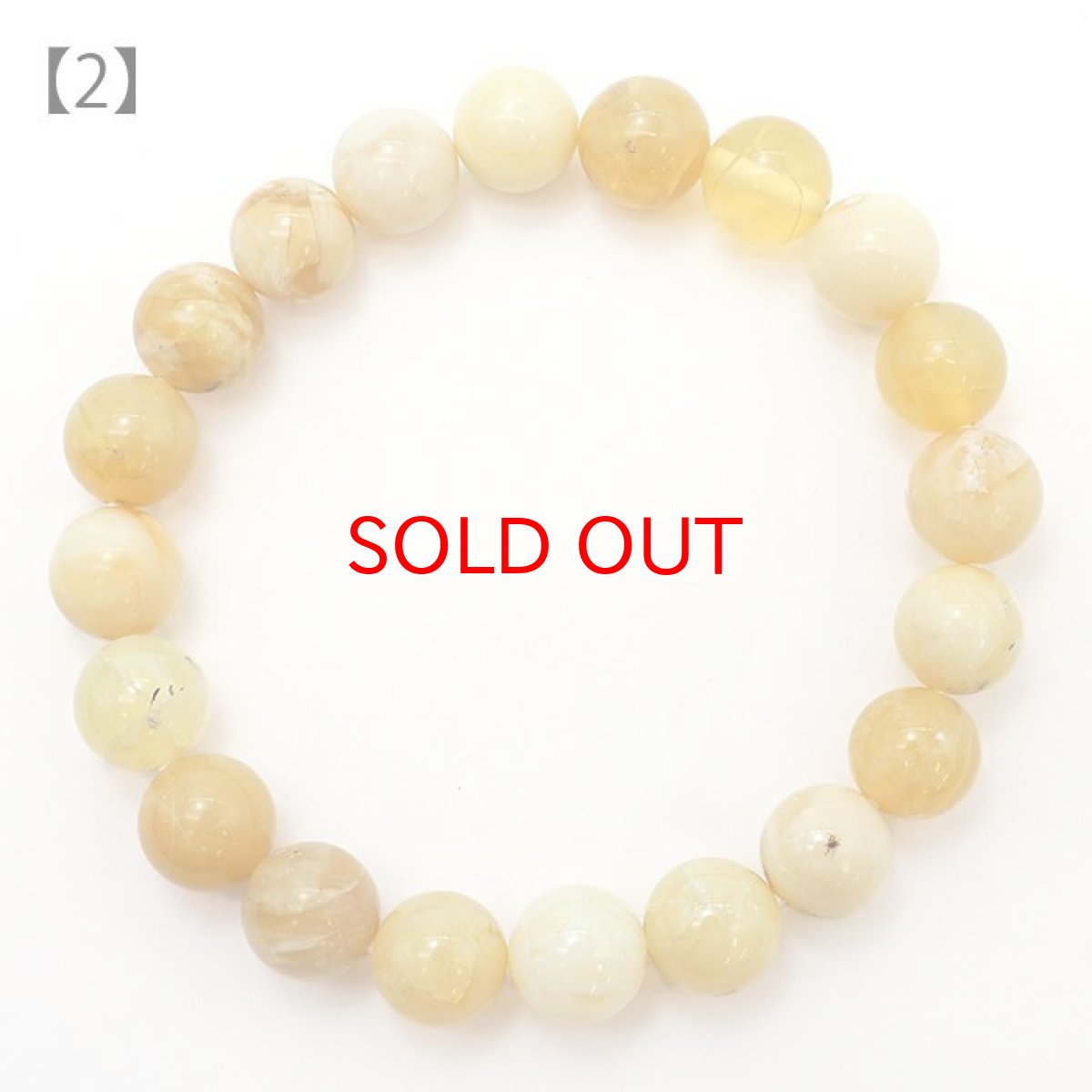 画像4: イエローオパール ブレスレット  10mm オーストラリア産 一点物 Yellow Opal 10月 誕生石 天然石ブレスレット アクセサリー お守り 浄化 天然石 パワーストーン カラーストーン (4)