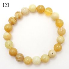 画像4: イエローオパール ブレスレット  10mm オーストラリア産 一点物 Yellow Opal 10月 誕生石 天然石ブレスレット アクセサリー お守り 浄化 天然石 パワーストーン カラーストーン (4)