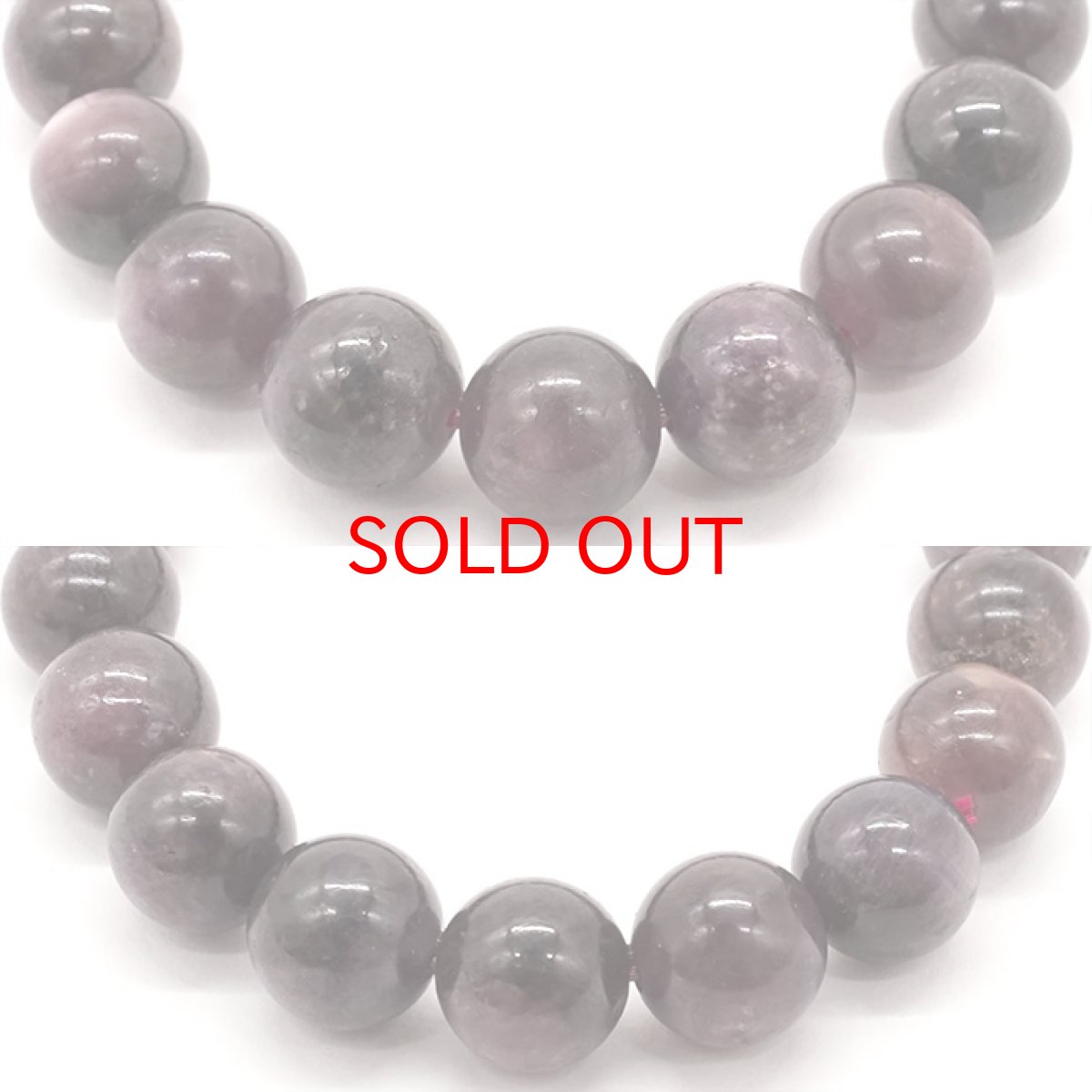 画像2: スターサファイア 10mm ブレスレット スリランカ産 【一点物】 天然石 パワーストーン カラーストーン (2)