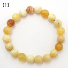 画像2: イエローオパール ブレスレット  10mm オーストラリア産 一点物 Yellow Opal 10月 誕生石 天然石ブレスレット アクセサリー お守り 浄化 天然石 パワーストーン カラーストーン (2)