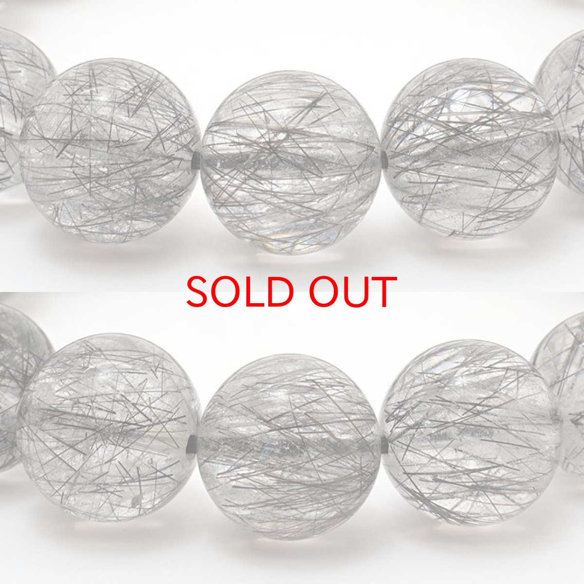 画像2: ブラックルチル ブレスレット 12mm ブラジル産【 一点物 】Black rutil ルチルクォーツ ルチル インクォーツ 水晶 お守り 天然石 パワーストーン カラーストーン (2)