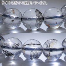 画像2: デンドリチッククォーツ ブレスレット 11mm マダガスカル産【 一点物 】Dendrtic Quartz ルチルクォーツ ルチル インクォーツ 水晶 お守り 天然石 パワーストーン カラーストーン (2)