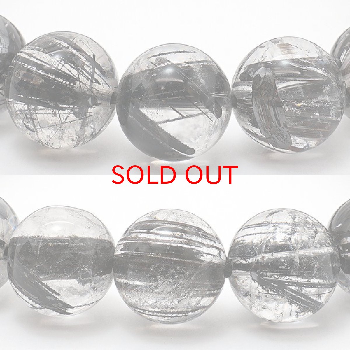 画像2: ブラックルチル ブレスレット 10mm ブラジル産【 一点物 】Black rutil ルチルクォーツ ルチル インクォーツ 水晶 お守り 天然石 パワーストーン カラーストーン (2)