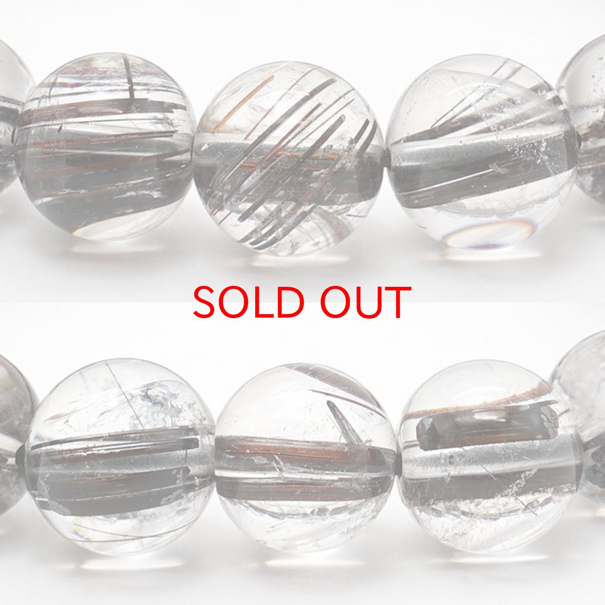 画像2: ブラックルチル ブレスレット 10mm ブラジル産【 一点物 】Black rutil ルチルクォーツ ルチル インクォーツ 水晶 お守り 天然石 パワーストーン カラーストーン (2)