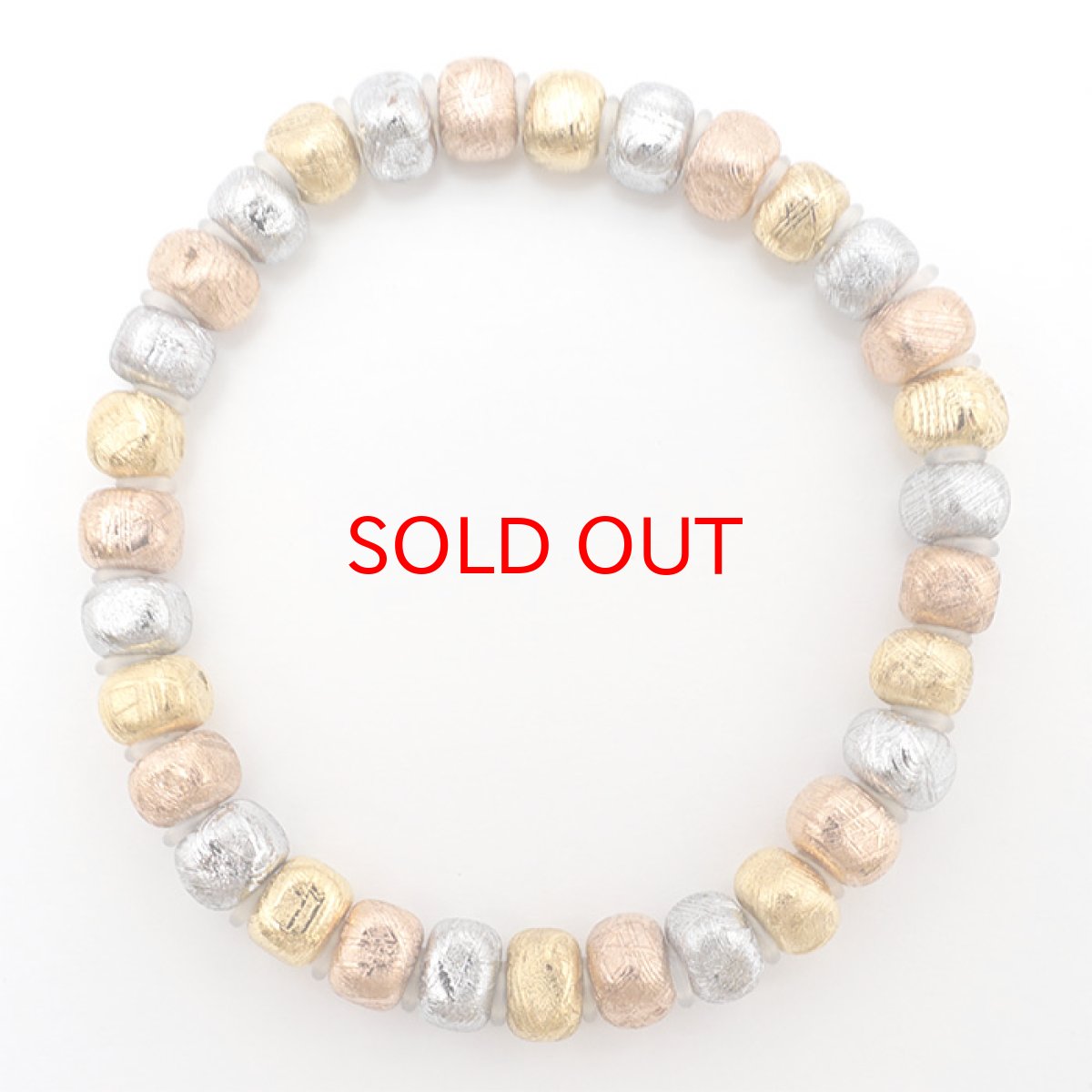 画像3: ギベオン タンブル型ブレスレット ナミビア産 【一点物】 天然石 パワーストーン カラーストーン (3)