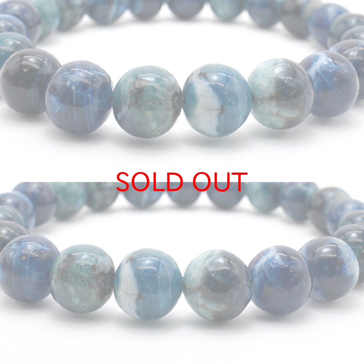 画像2: マトリクスラズライト 9mm ブレスレット アフガニスタン産 【一点物】 天然石 パワーストーン カラーストーン (2)