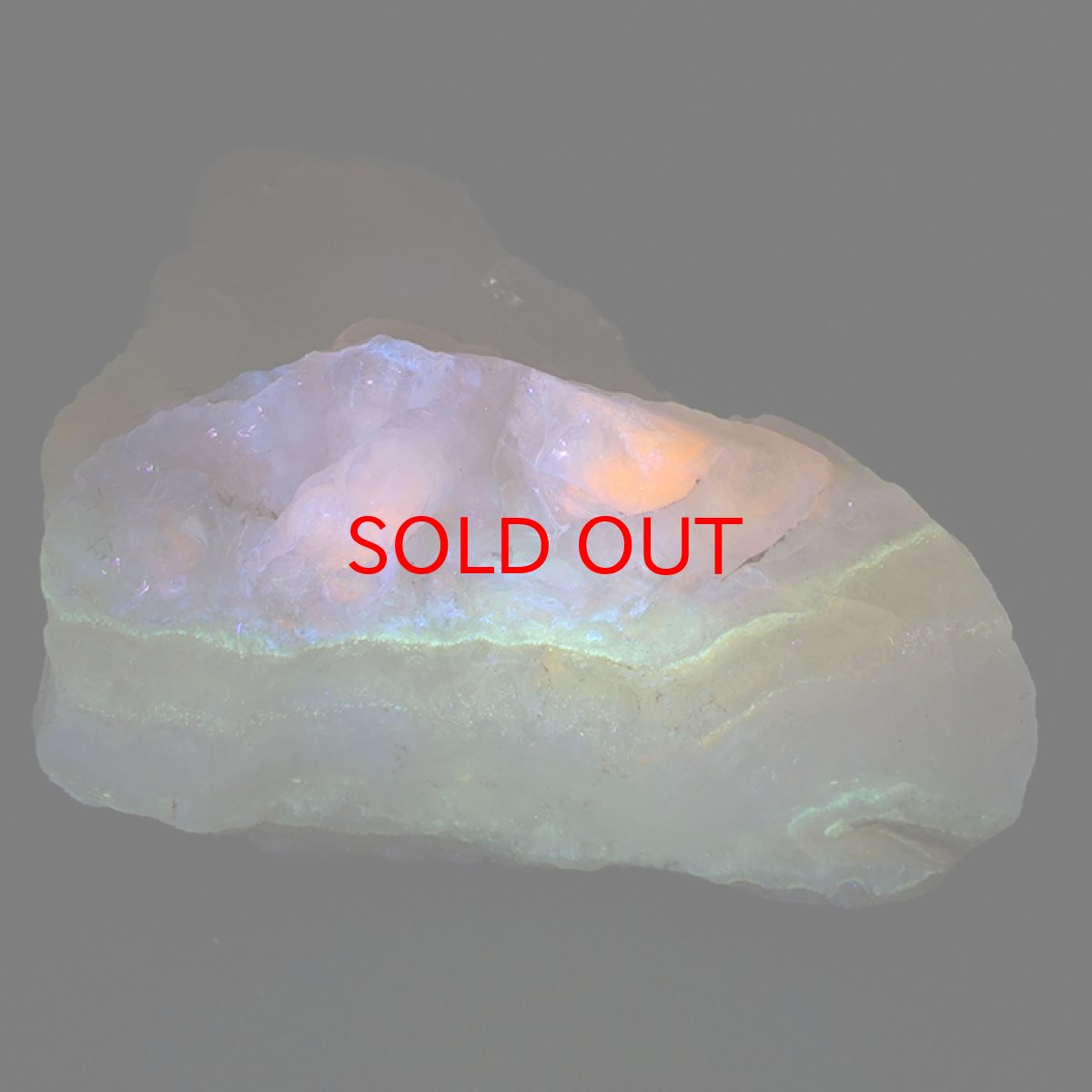 画像8: 北海道蛍光オパール 原石 約97.0g 北海道産 一点もの 天然石 パワーストーン カラーストーン (8)