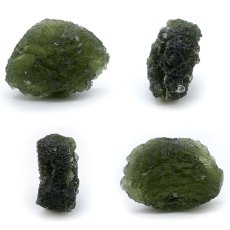 画像2: モルダバイト 原石 11.0g チェコ産 【一点物】 moldavite 高品質 レア 天然ガラス モルダヴ石 パワーストーン カラーストーン (2)