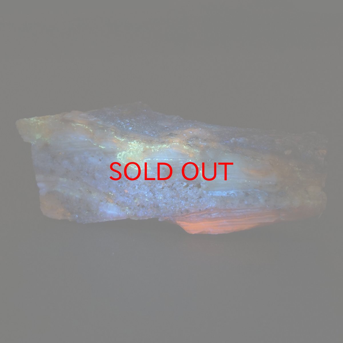 画像4: 北海道蛍光オパール 原石 約22g 北海道産 一点もの 天然石 パワーストーン カラーストーン (4)