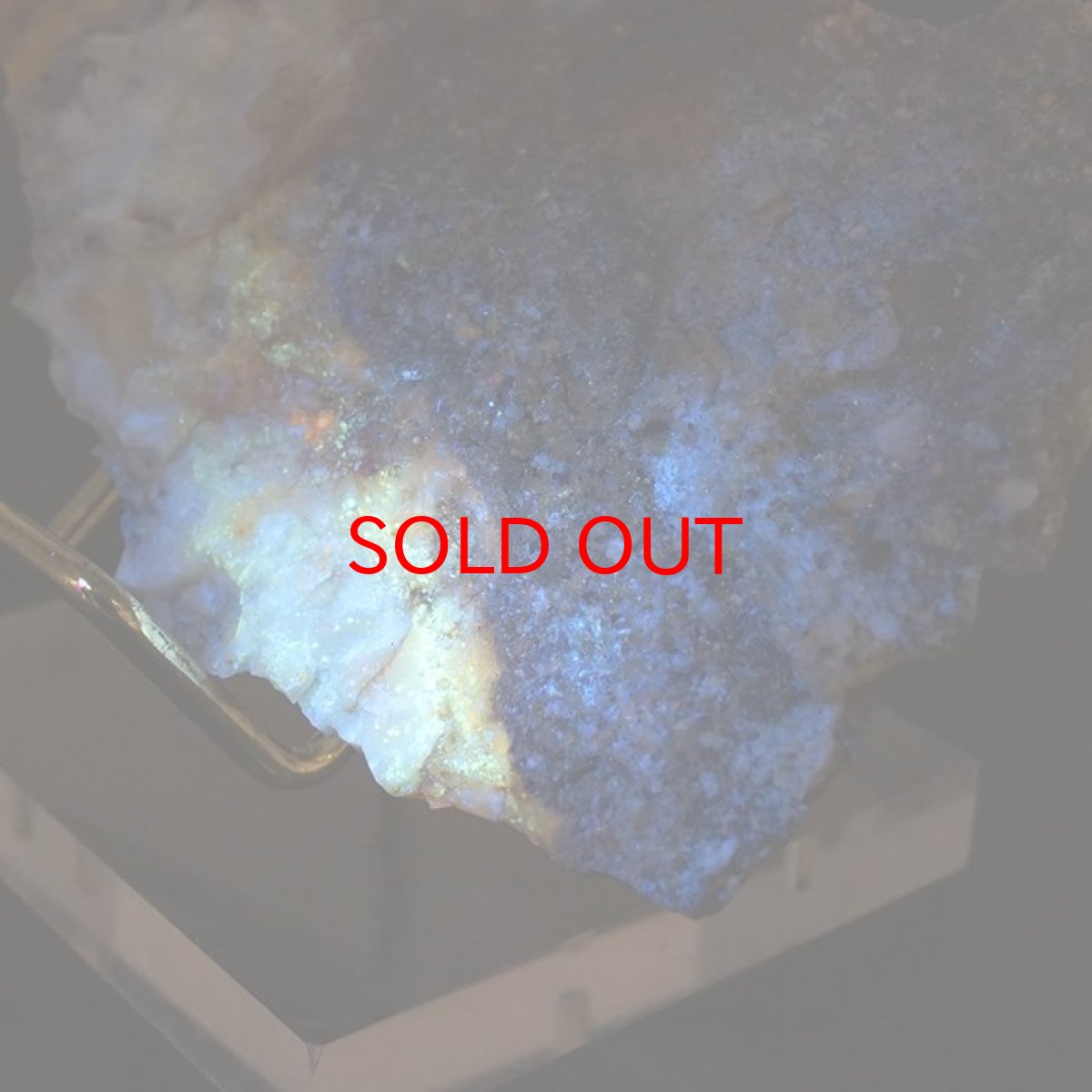 画像6: 北海道蛍光オパール 原石 約62.9g 北海道産 一点もの 天然石 パワーストーン カラーストーン (6)