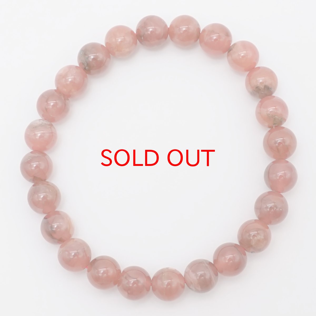 画像3: 稲倉ロードクロサイト 8mm ブレスレット 北海道稲倉石鉱山産 【 一点物 】 ロードクロサイト インカローズ 日本銘石 天然石 パワーストーン カラーストーン (3)