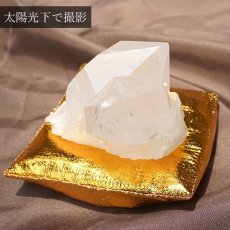 画像6: マニカラン水晶 クラスター 約227.6g ヒマラヤ産 原石 座布団付き 【 一点もの 】 Manikaran 希少石  天然石 パワーストーン カラーストーン (6)