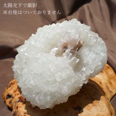 画像6: スタラクタイトクォーツ クラスター 約1.39kg インド産 原石 【 一点もの 】 Stalactite 希少石  天然石 パワーストーン カラーストーン (6)