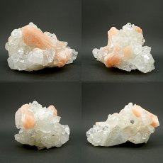 画像2: アポフィライト 原石 Aランク 426.0g インド産 【 一点物 】apophylite フィッシュストーン 魚岩石  天然石 パワーストーン 浄化 カラーストーン (2)