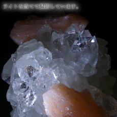 画像6: アポフィライト 原石 Aランク 426.0g インド産 【 一点物 】apophylite フィッシュストーン 魚岩石  天然石 パワーストーン 浄化 カラーストーン (6)