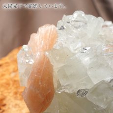 画像7: アポフィライト 原石 Aランク 426.0g インド産 【 一点物 】apophylite フィッシュストーン 魚岩石  天然石 パワーストーン 浄化 カラーストーン (7)