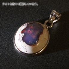 画像7: 【石の日SALE 14%OFF】 カンテラオパール ペンダントトップ メキシコ産 【 一点物 】蛋白石 オパール 日本製 自社製 ネックレス ペンダント 浄化 お守り 天然石 パワーストーン カラーストーン (7)