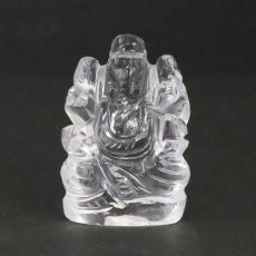 画像3: ヒマラヤ水晶 ガネーシャ 彫り物 小 9.7g インド ネパール産 【 一点物 】 天然石 パワーストーン (3)