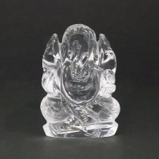 画像3: ヒマラヤ水晶 ガネーシャ 彫り物 大 96.2g インド ネパール産 【 一点物 】 天然石 パワーストーン (3)