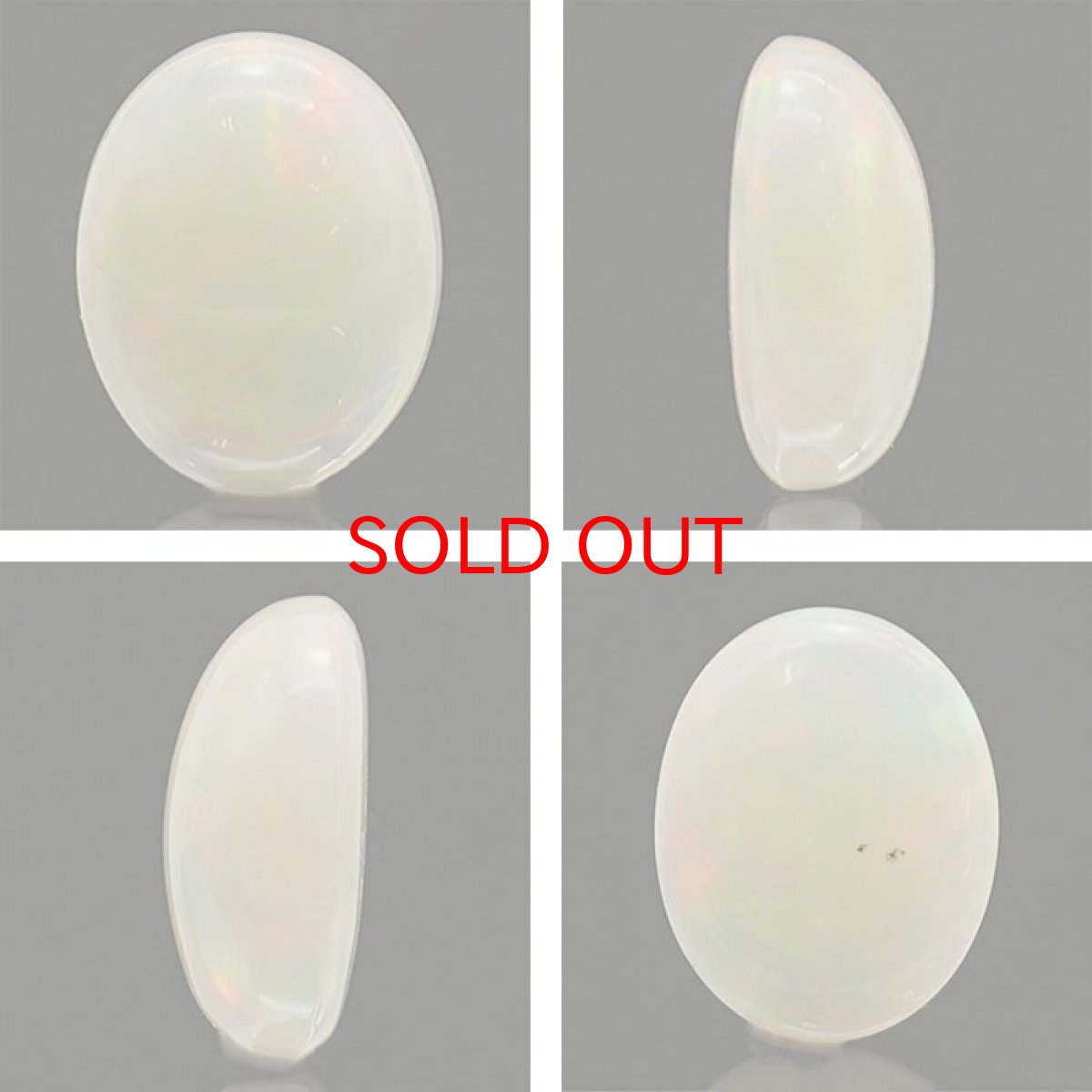 画像2: エチオピアオパール ルース 2.4ct オーバル エチオピア産 【 一点物 】 10月誕生石 オパール 裸石 天然石 パワーストーン カラーストーン (2)