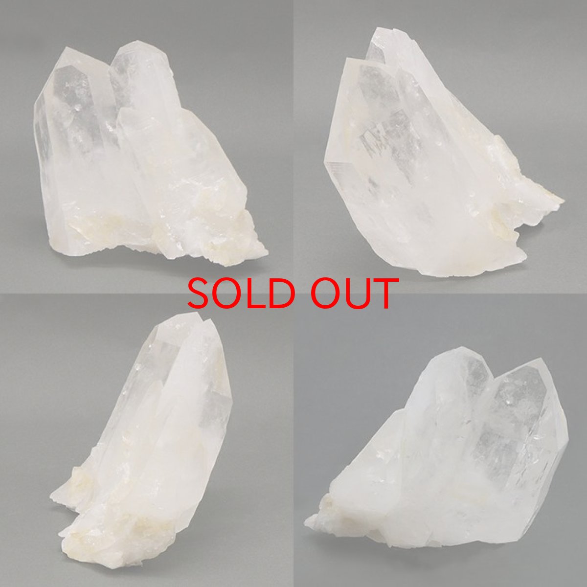 画像2: アーカンソー水晶 クラスター 371.4g アメリカ産 【 一点もの 】原石 稀少石 浄化 天然石 パワーストーン (2)