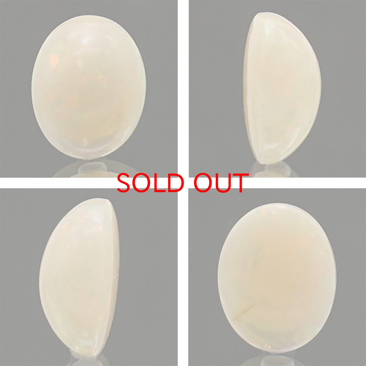 画像2: エチオピアオパール ルース 2.7ct オーバル エチオピア産 【 一点物 】 10月誕生石 オパール 裸石 天然石 パワーストーン カラーストーン (2)