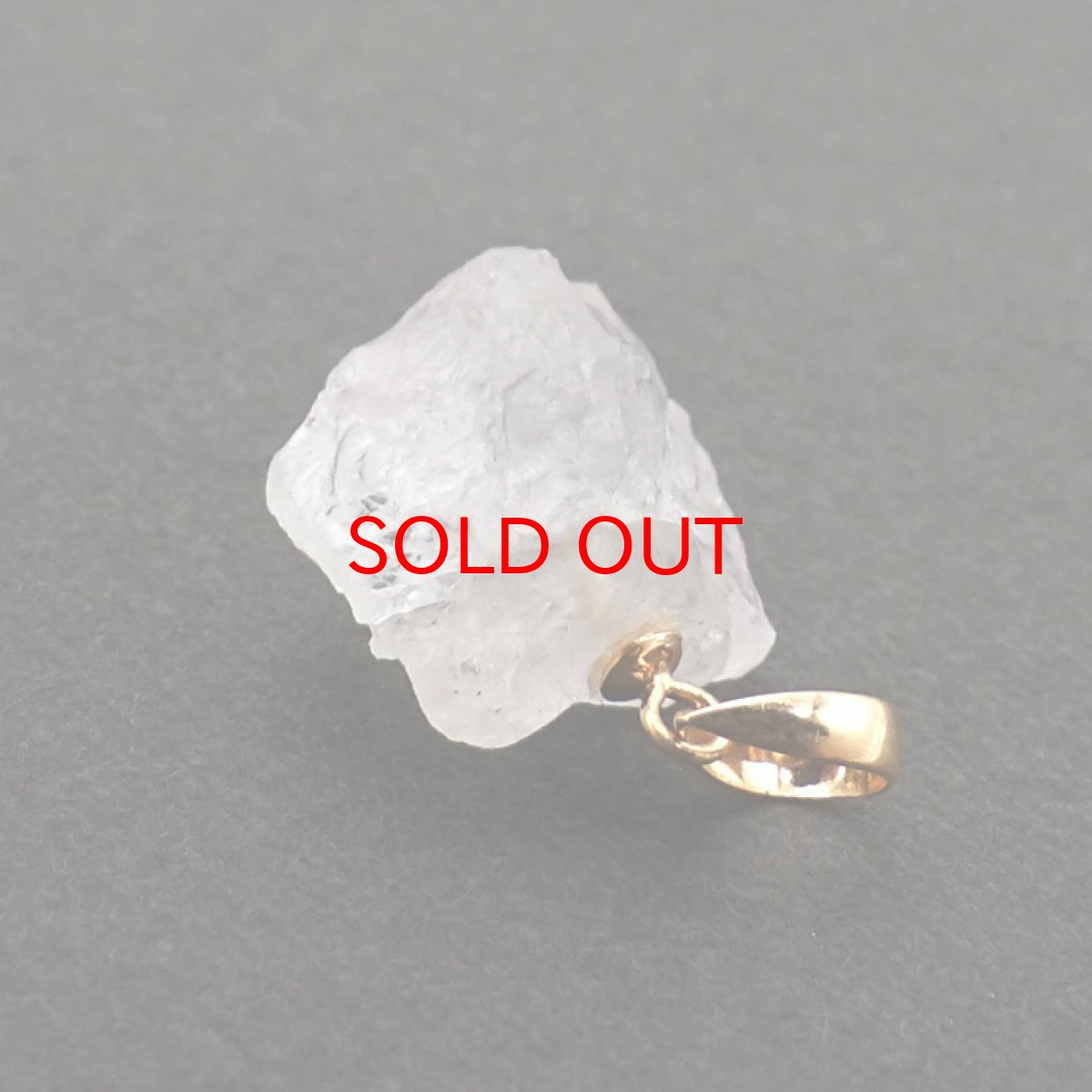 画像3: フェナカイト 4.7ct ペンダントトップ ロシア産 K18 ラフ 原石 【 一点もの 】 Phenakite 日本製 希少石 パワーストーン (3)