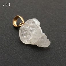 画像5: フェナカイト 3.4ct ペンダントトップ ロシア産 K18 ラフ 原石 【 一点もの 】 Phenakite 日本製 希少石 パワーストーン (5)