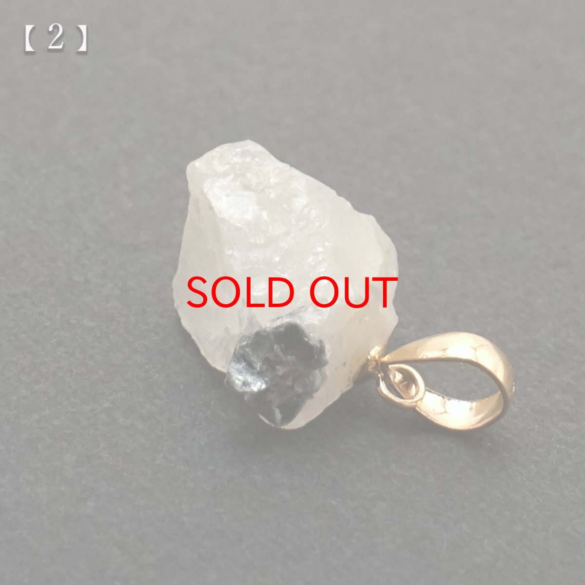 画像5: フェナカイト 3.9ct ペンダントトップ ロシア産 K18 ラフ 原石 【 一点もの 】 Phenakite 日本製 希少石 パワーストーン (5)