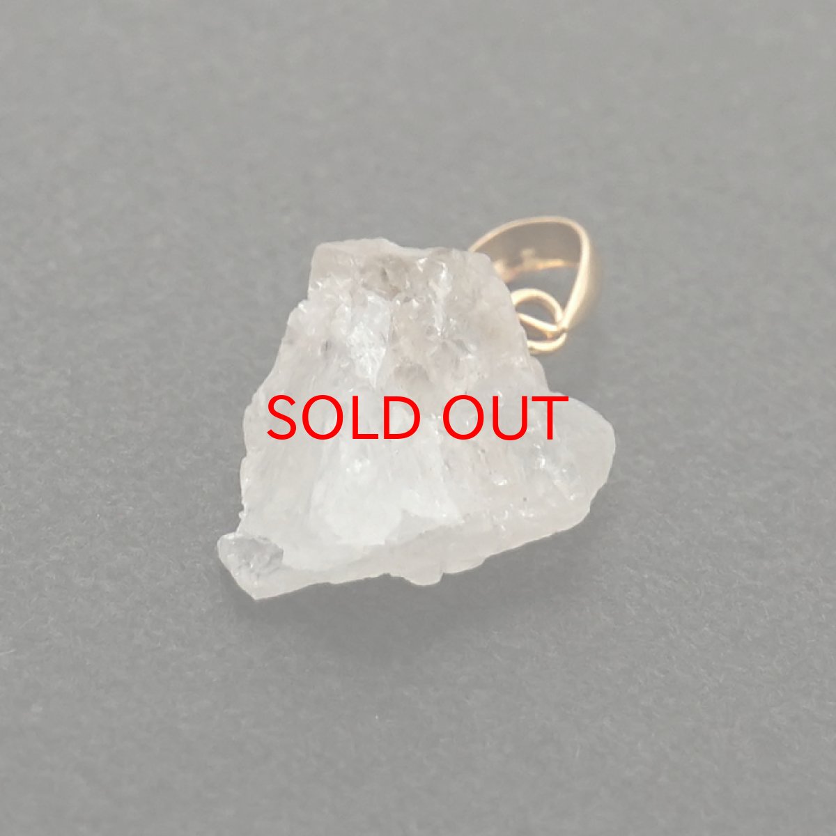 画像3: フェナカイト 3.2ct ペンダントトップ ロシア産 K18 ラフ 原石 【 一点もの 】 Phenakite 日本製 希少石 パワーストーン (3)