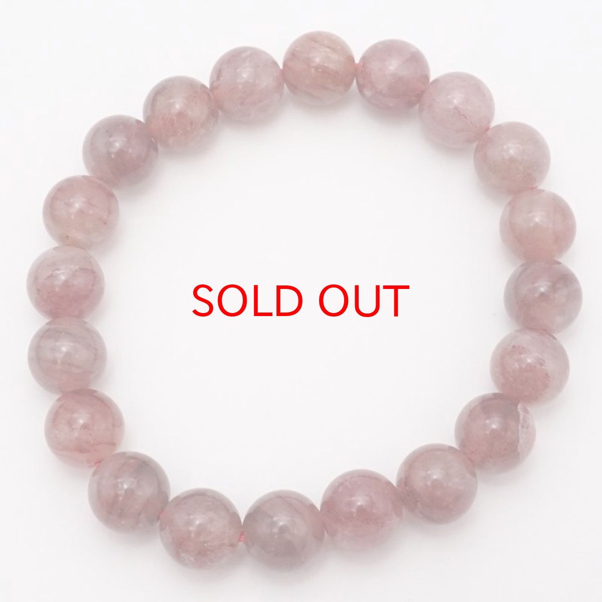 画像4: アークナイト 特SSランク 10mm 透明赤 ブレスレット 徳島県産 日本銘石 パワーストーン 天然石 カラーストーン (4)