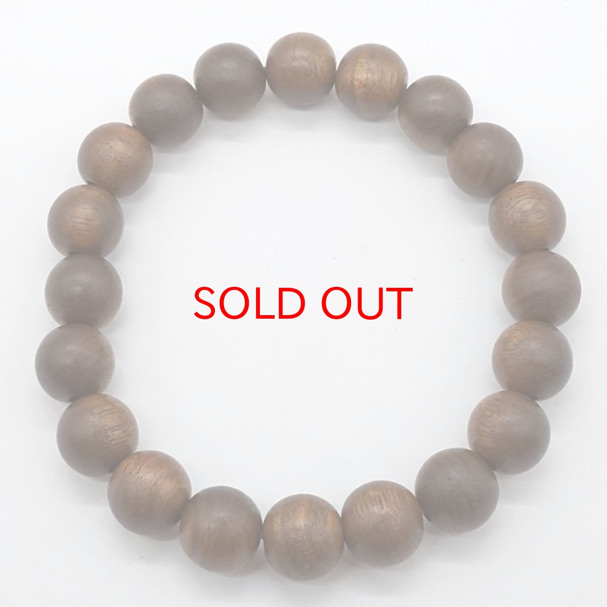 画像3: 神代椋 10mm ブレスレット 日本産 JINDAI MUKU パワーズウッド 天然木 (3)