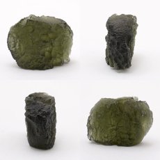 画像2: モルダバイト 原石 6.41g チェコ産 【一点物】 moldavite 高品質 レア 天然ガラス モルダヴ石 パワーストーン カラーストーン (2)