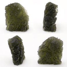 画像2: モルダバイト 原石 11.28g チェコ産 【一点物】 moldavite 高品質 レア 天然ガラス モルダヴ石 パワーストーン カラーストーン (2)