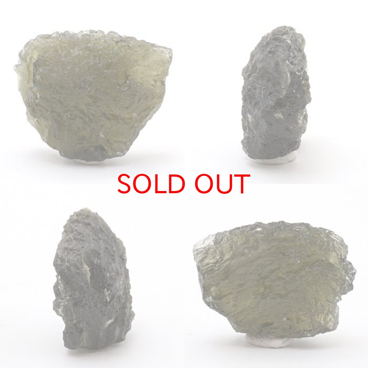 画像2: モルダバイト 原石 6.93g チェコ産 【一点物】 moldavite 高品質 レア 天然ガラス モルダヴ石 パワーストーン カラーストーン (2)