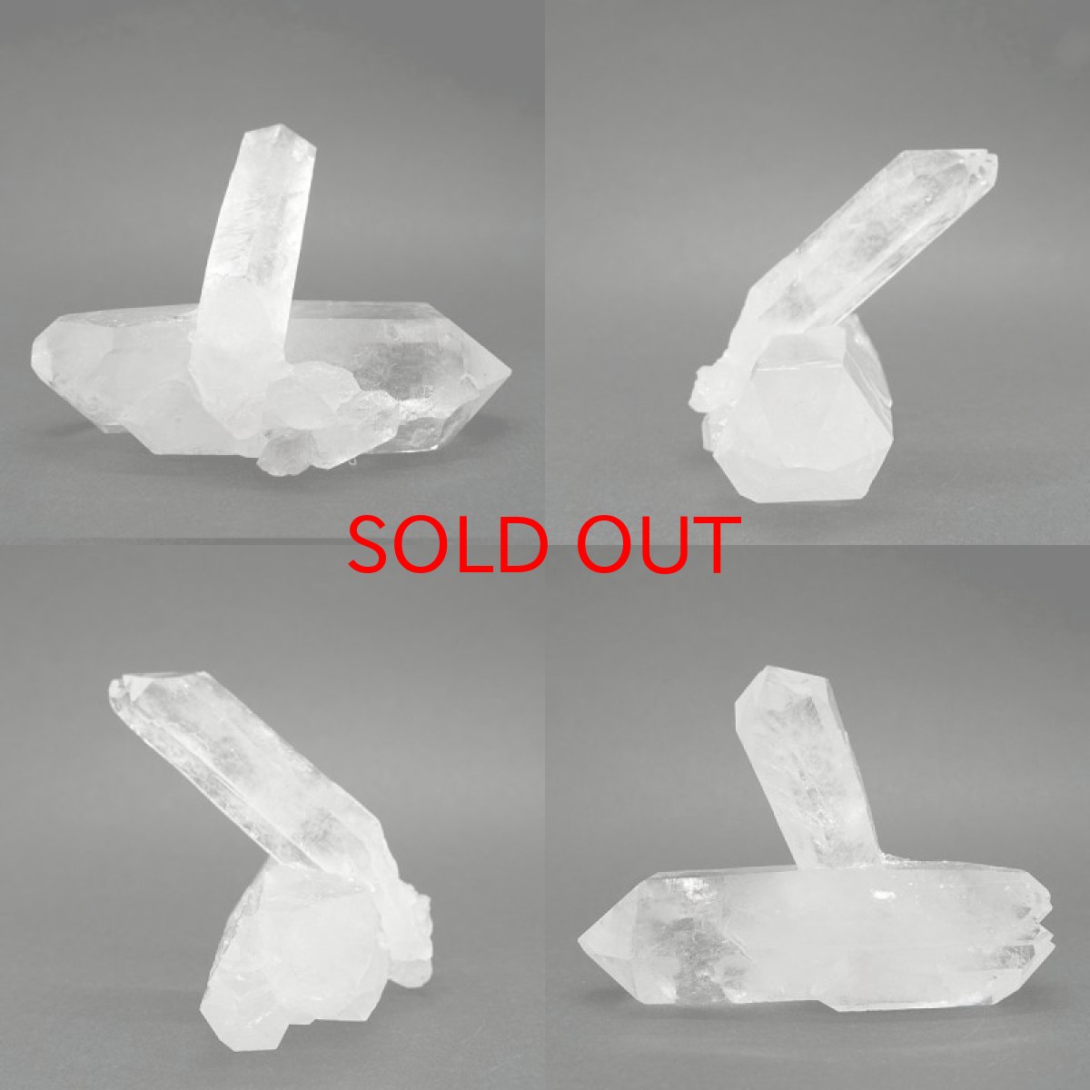 画像2: ゼッカデソーザ水晶 原石 クラスター ブラジル・ゼッカデソーザ産 【一点物】 Zecadesouza Quartz 稀少石 浄化 天然石 パワーストーン カラーストーン (2)