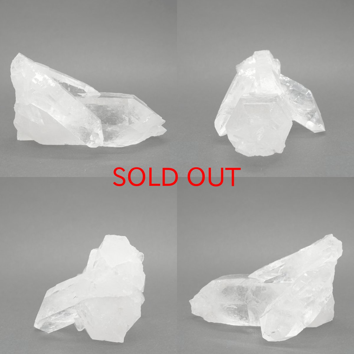 画像2: ゼッカデソーザ水晶 原石 クラスター ブラジル・ゼッカデソーザ産 【一点物】 Zecadesouza Quartz 稀少石 浄化 天然石 パワーストーン カラーストーン (2)