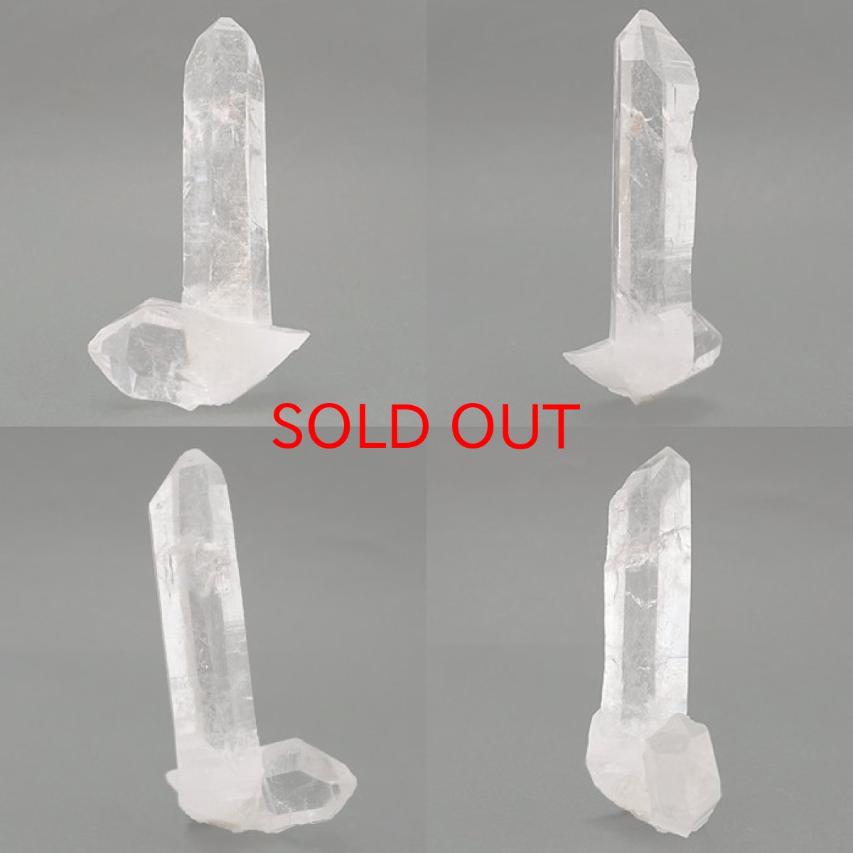 画像2: メルマウンテンクリスタル原石 約69g インド リシケシ（シャークスフィン）産 台付き (2)