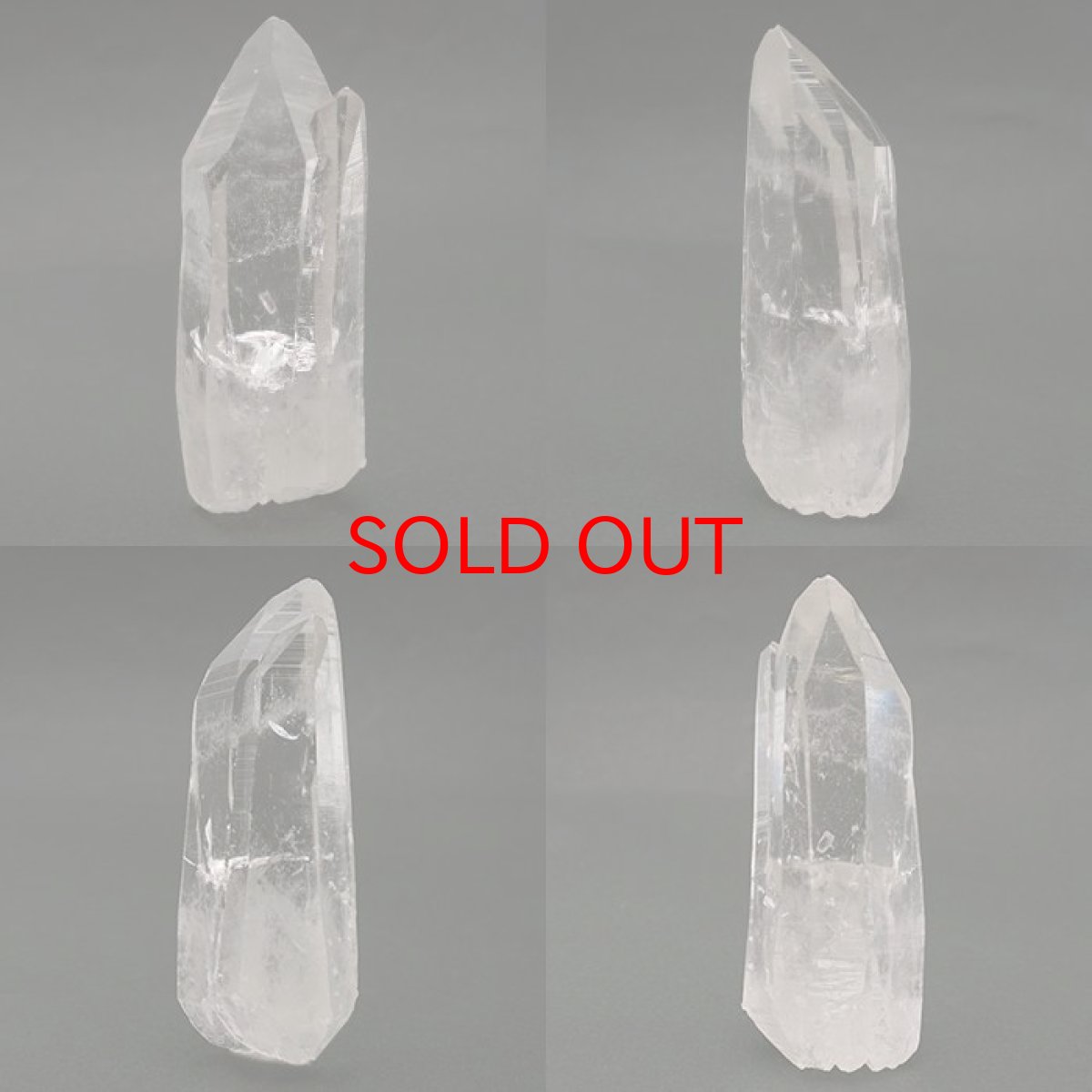 画像2: メルマウンテンクリスタル原石 約77g インド リシケシ（シャークスフィン）産 台付き (2)