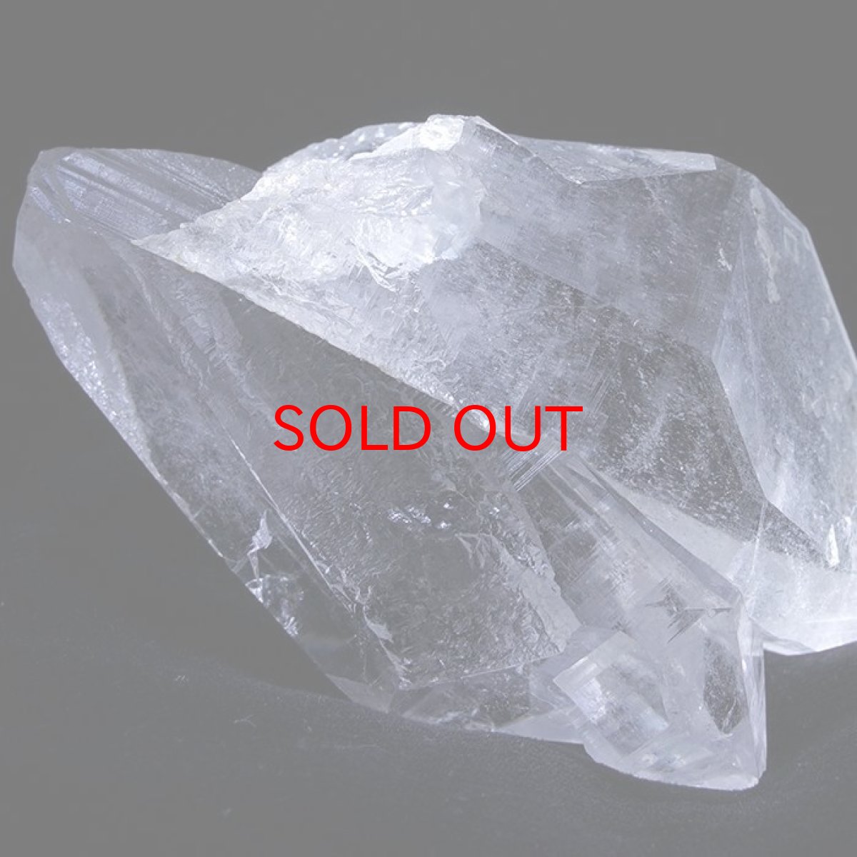 画像5: メルマウンテンクリスタル原石 約112g インド リシケシ（シャークスフィン）産 台付き (5)