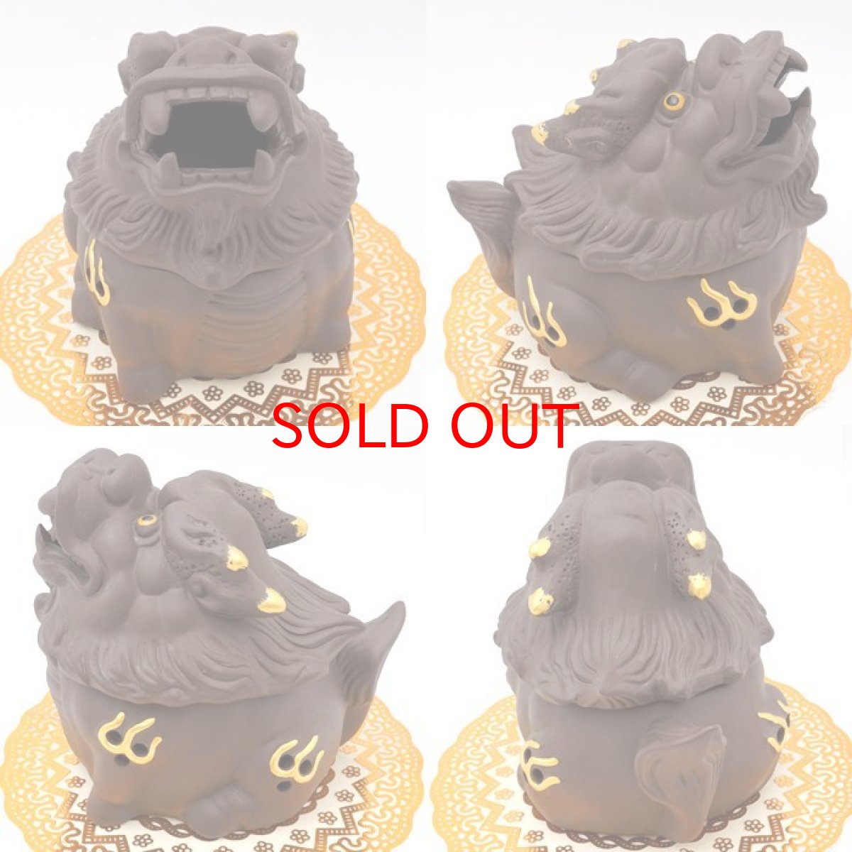 画像4: 【 香炉 】ヒキュウ お香立て 【 お香別売り 】 【 蚊取り線香 】 【小物入れ】【貯金箱】金運 財運 お香 アロマ 貔貅 ひきゅう 風水 置物 縁起 厄除け (4)