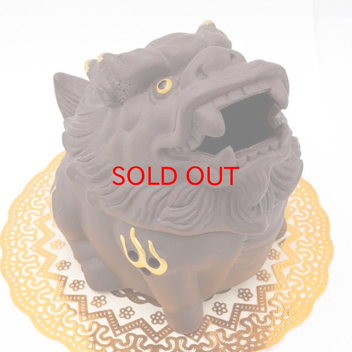 画像3: 【 香炉 】ヒキュウ お香立て 【 お香別売り 】 【 蚊取り線香 】 【小物入れ】【貯金箱】金運 財運 お香 アロマ 貔貅 ひきゅう 風水 置物 縁起 厄除け (3)