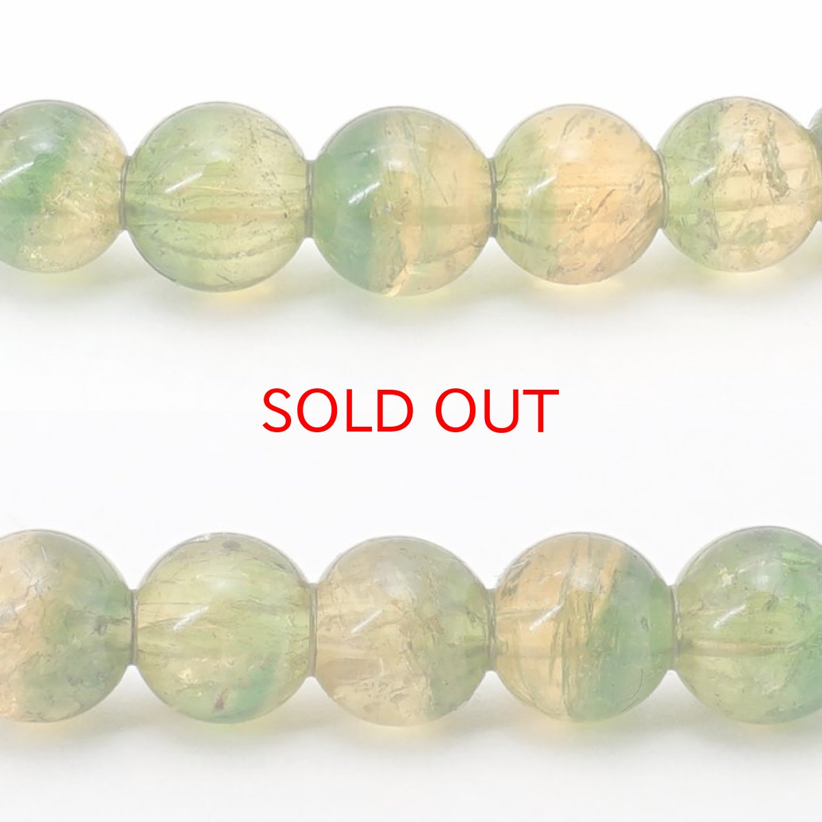 画像2: バイカラートルマリン ブレスレット 5mm ブラジル産 【 一点物 】 Bicolor Tourmaline トルマリン 10月誕生石 電気石 グリーン イエロー 天然石 パワーストーン カラーストーン (2)