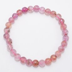 画像3: ピンクインペリアルトパーズ ブレスレット 7mm ブラジル産 【 一点物 】 Imperial topaz トパーズ 11月誕生石 恋愛 ピンク 天然石 パワーストーン カラーストーン (3)