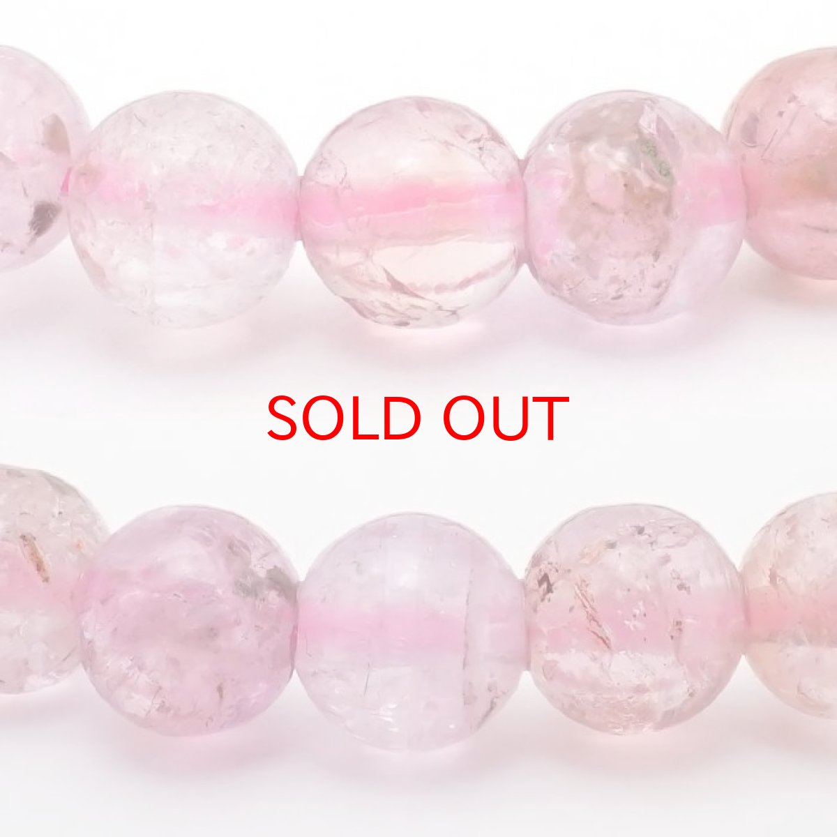 画像2: ピンクインペリアルトパーズ ブレスレット 7mm ブラジル産 【 一点物 】 Imperial topaz トパーズ 11月誕生石 恋愛 ピンク 天然石 パワーストーン カラーストーン (2)