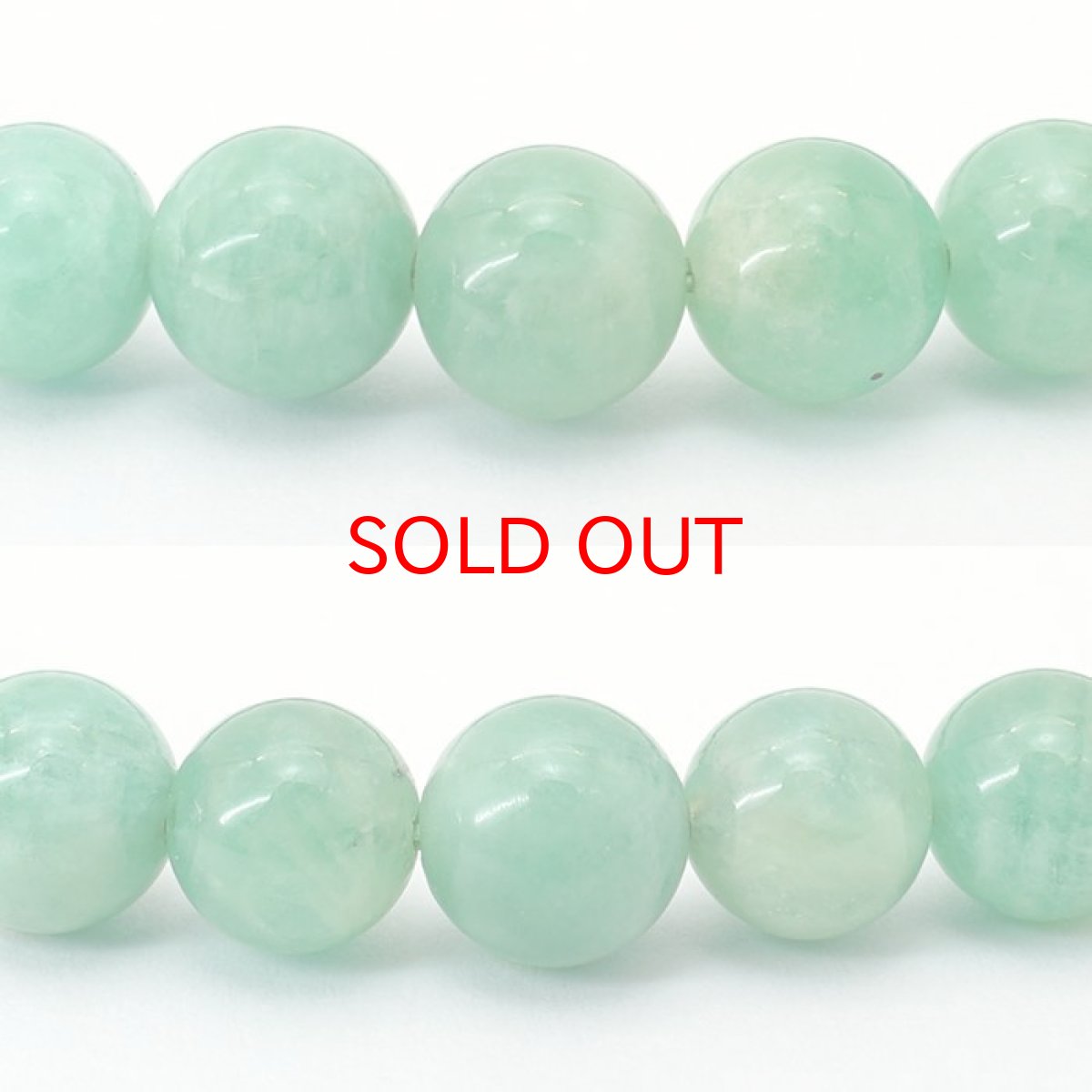 画像2: 【 一点物 】エメラルド ブレスレット 6.5mm ザンビア産 emerald 天然石 パワーストーン 緑柱石 5月誕生石 カラーストーン (2)
