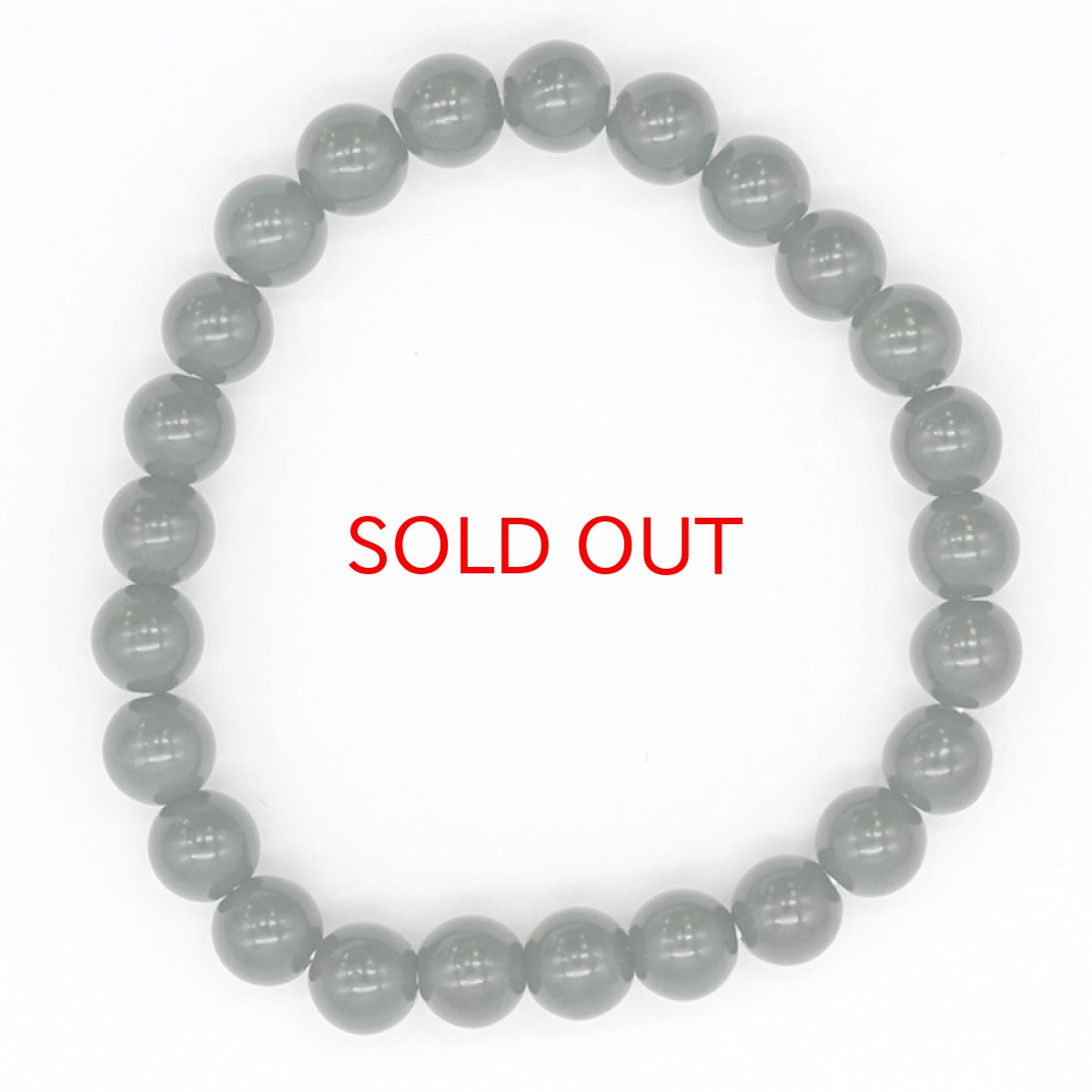 画像3: 【BLACK FRIDAY対象】 【日本の石】 神居古潭 緑8mm 玉ブレスレット 【北海道】 (3)